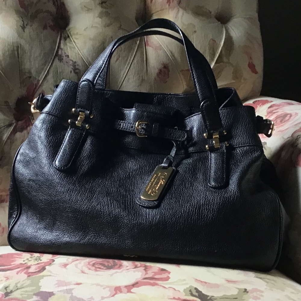 Ralph Lauren Leather Satchel